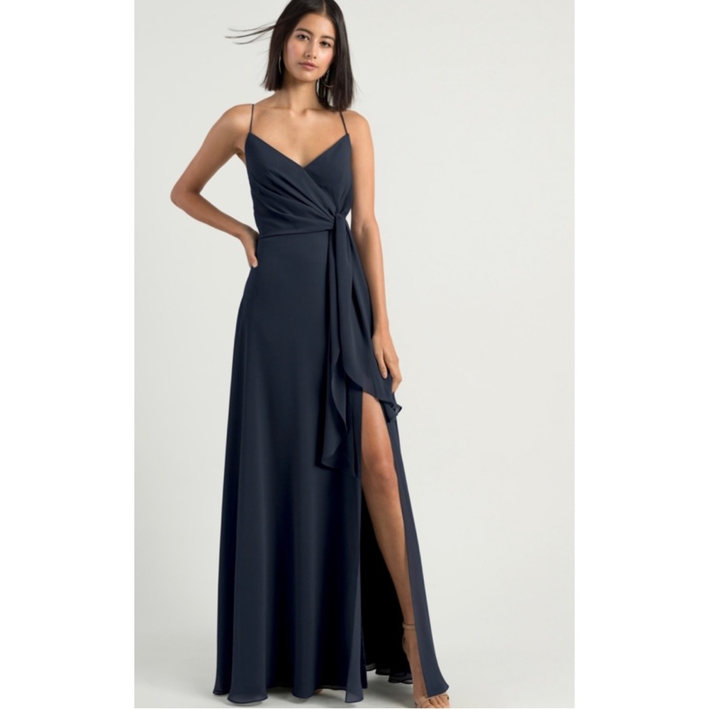 Amara Dress - Navy Blue